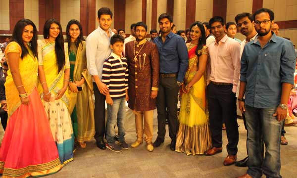 g.adiseshagiri rao son engagement,hero mahesh babu,nara chandra babu naidu,balakrishna,krishna  ఘట్టమనేని ఇంట నిశ్చితార్థ వేడుక